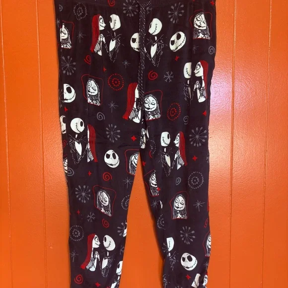 Nightmare Before Christmas Jack & Sally Graphic Pajama Pants - Picture 2 of 6